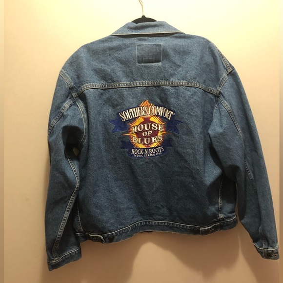 Southern Comfort House of Blues 1998 Denim Jacket - Picture 1 of 5